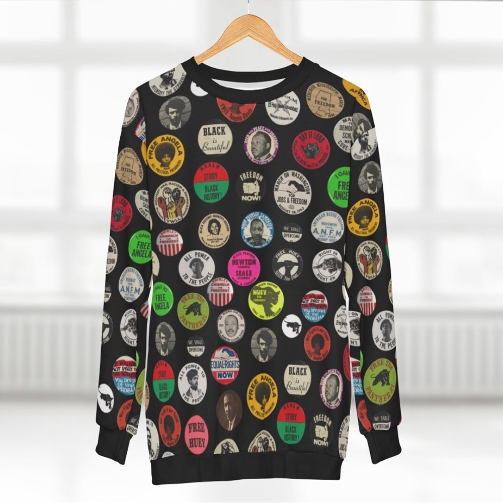 Black History AOP - Civil Rights Movement Civil Rights Movement Sweatshirt